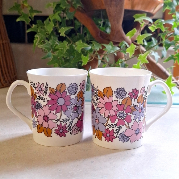 SALE!! Elizabethan Portobello 2 - made in England bone china 6 cups - Picture 3 of 8